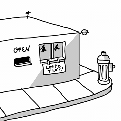 COVID Lotto Ticket Glory Hole